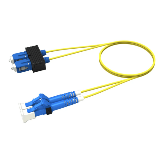 Get Commscope SM LC/SC Duplex Patch Cord, 16F, YL - vnetwork
