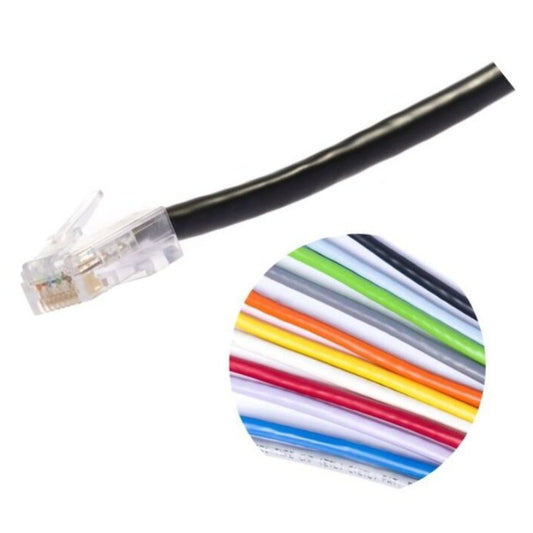 Get Commscope Systimax Cat5e U/UTP PVC Patch Cord 7F, YL - vnetwork