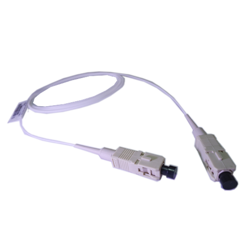 Commscope MM SC/SC Simplex Patch Cord/Pigtail by cut half, OM4, 3M, AQ - vnetwork