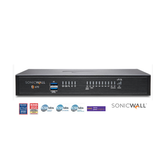 Get SonicWall TZ 670 SUP + EPSS 2YR from Malaysia Distributor - vnetwork