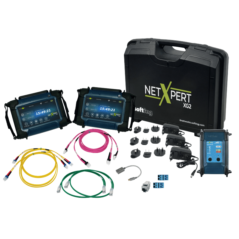 Softing NetXpert XG2, Qualifier Kit, 10G, FO + CU - vnetwork