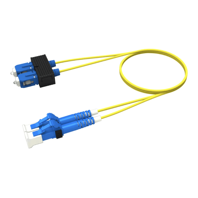 Get Commscope SM LC/SC Duplex Patch Cord, 17F, YL - vnetwork