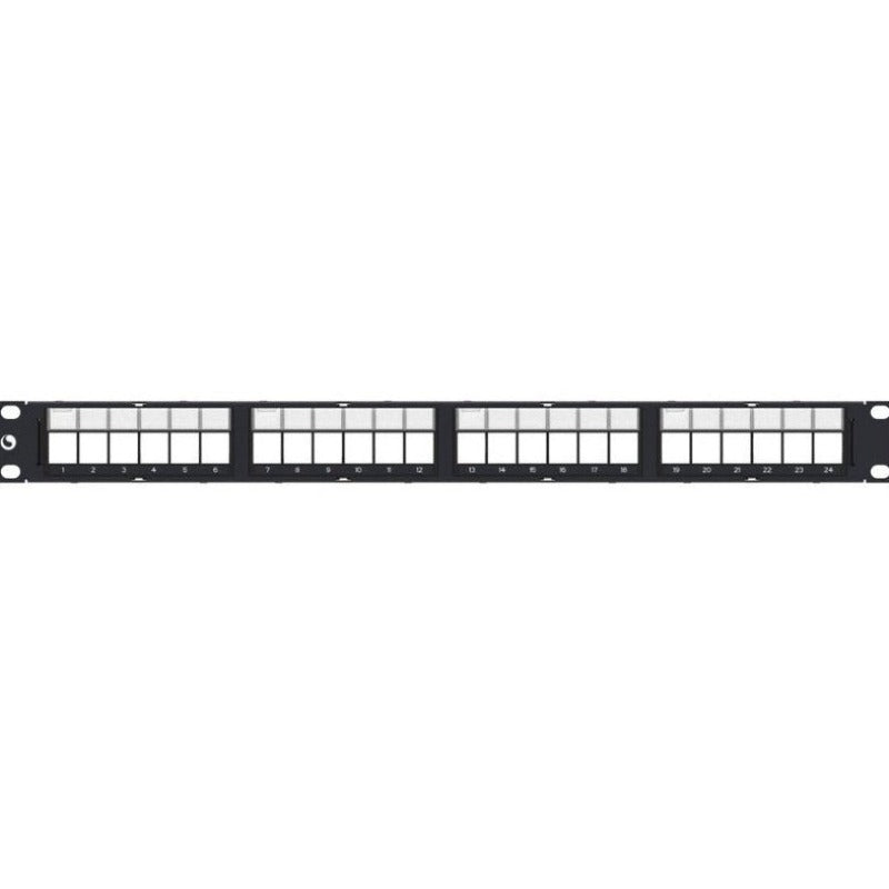 Get Commscope UDDM Panel, SL-series, UTP, 1U, 24 port, unloaded - vnetwork