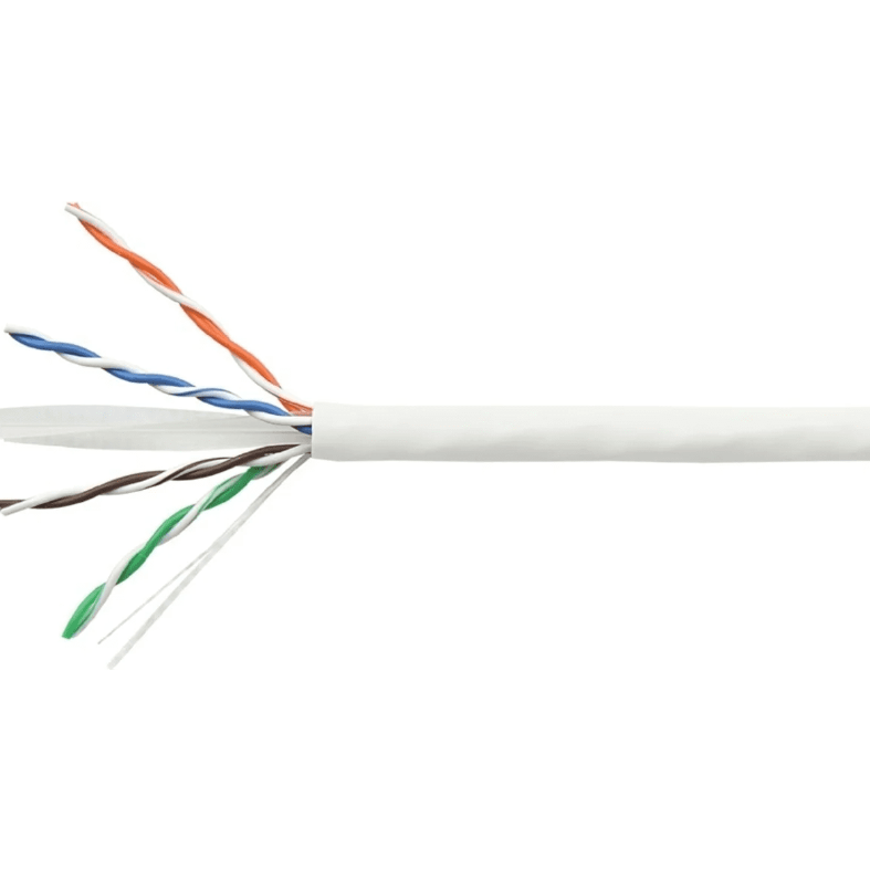 Commscope Netconnect Cat6 U/UTP LSZH Cable, 24AWG, 305M, WH - vnetwork