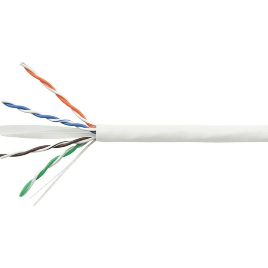 Get Commscope Netconnect Cat6 U/UTP LSZH Cable, 24AWG, 305M, WH - vnetwork