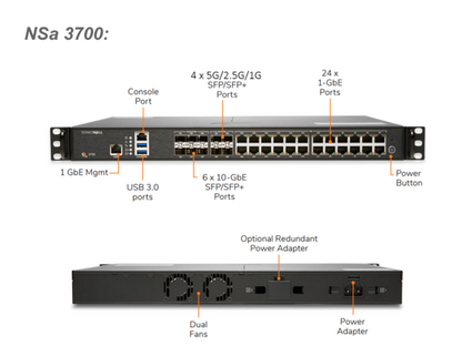 Get SonicWall NSA 3700 + EPSS 2YR from Malaysia Distributor - vnetwork