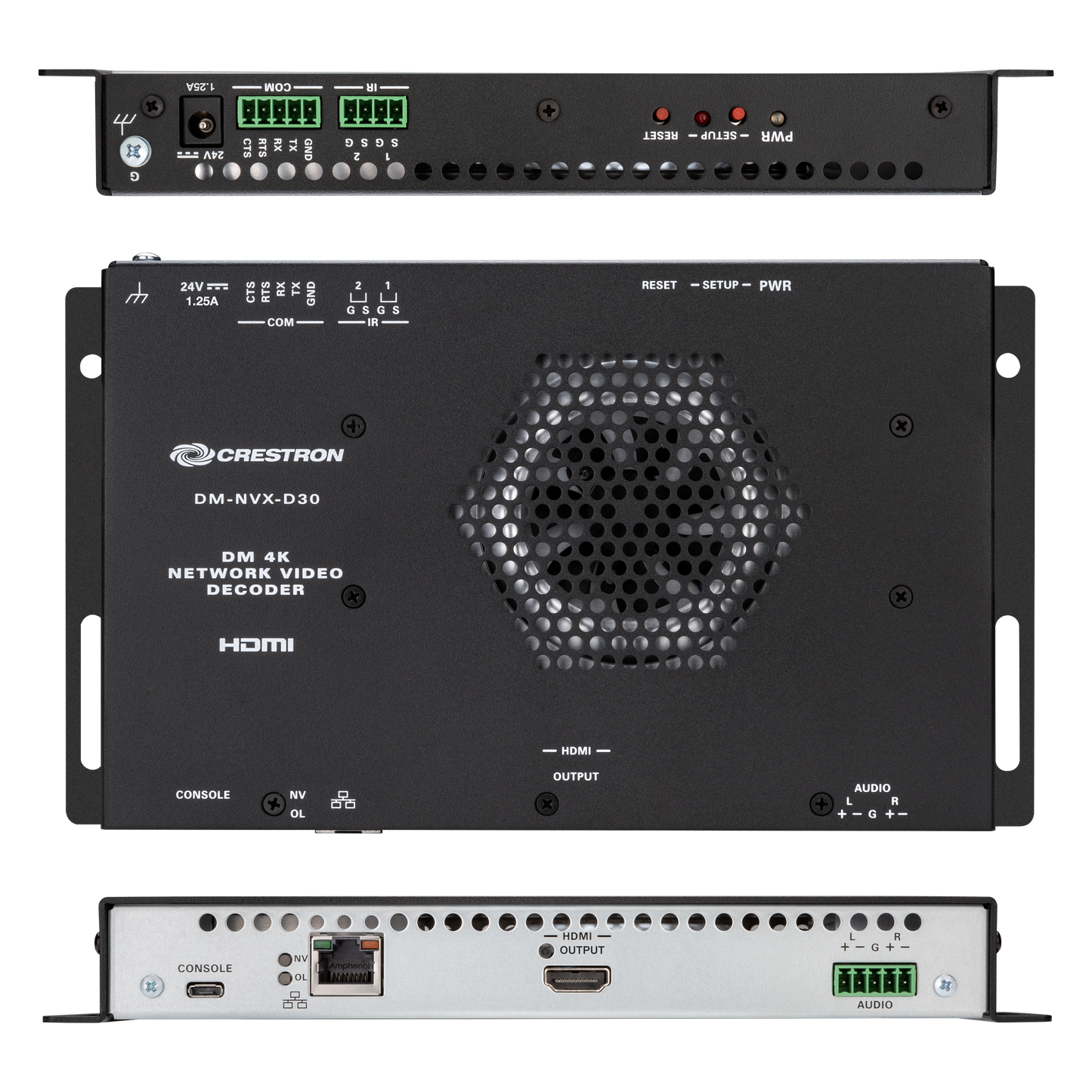 Crestron DM NVX® 4K60 4:4:4 HDR Network AV Decoder - vnetwork