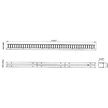 Get R&M HD Cable Management 42U from Malaysia Distributor - vnetwork